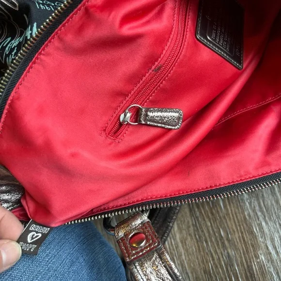 Coach Poppy graffiti tote Purse y2k - Picture 11 of 11